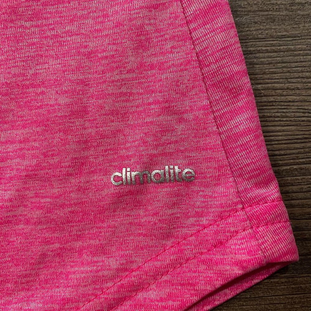 Pink Adidas Climalite Racerback Keyhole Tank - Picture 4 of 4
